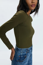 Load image into Gallery viewer, PISTOLA BAILEY LONG SLEEVE CREWNECK TOP - ADMIRAL
