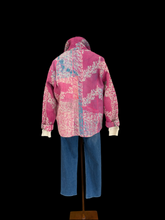 Load image into Gallery viewer, SUNSET MAKERS BLANKET JACKET - PINK FLORAL
