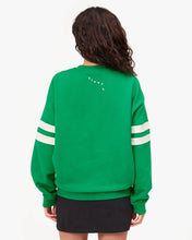 Load image into Gallery viewer, CLARE V OVERSIZED VARSITY SWEATSHIRT
