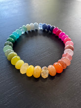 Load image into Gallery viewer, GEMSTONE CANDY BRACELET - SUMMER RAINBOW
