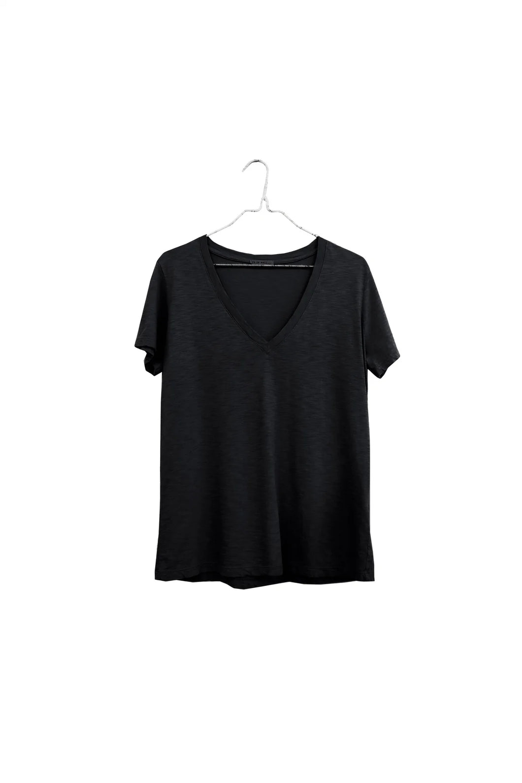 IT IS WELL VNECK TEE - BLACK