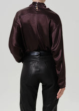 Load image into Gallery viewer, CITIZENS OF HUMANITY ILARIA DRAPE SATIN TOP
