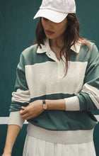 Load image into Gallery viewer, Z SUPPLY STUDY BREAK POLO SWEATSHIRT
