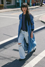 Load image into Gallery viewer, FREE PEOPLE MONIQUE INDIGO DUSTER
