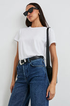 Load image into Gallery viewer, RAILS CLASSIC CREW NECK T SHIRT - WHITE
