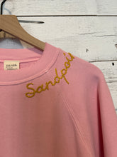 Load image into Gallery viewer, SANDPOINT EMBROIDERED SWEATSHIRT- PASTEL PINK
