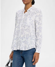Load image into Gallery viewer, RAILS KATHRYN SHIRT - COBALT JAGUAR
