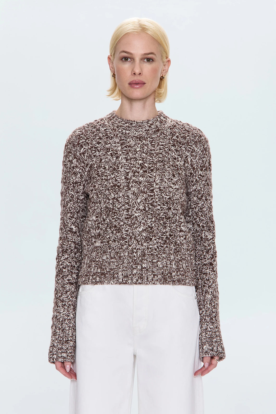 PISTOLA QUINN SHRUNKEN FISHERMAN SWEATER