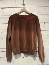 Load image into Gallery viewer, IDAHO EMBROIDERED SWEATSHIRT - GINGERBREAD

