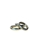 Load image into Gallery viewer, JW STERLING SILVER THICK HAMMERED STACKING RING
