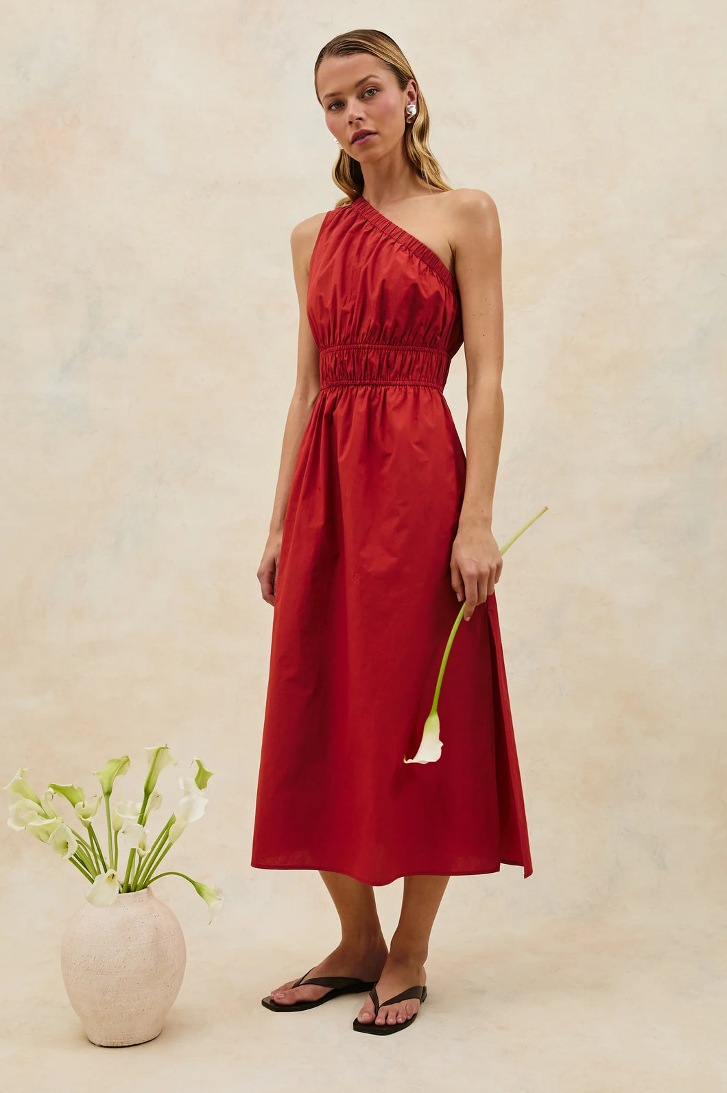 RAILS SELANI DRESS - TERRACOTTA