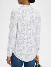 Load image into Gallery viewer, RAILS KATHRYN SHIRT - COBALT JAGUAR
