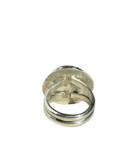 Load image into Gallery viewer, JW STERLING SILVER TURQUOISE RING - 7.5
