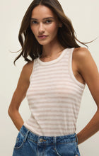 Load image into Gallery viewer, Z SUPPLY SELECT STRIPED TANK - NATURAL HEATHER
