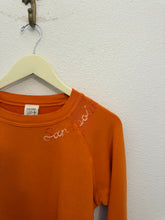 Load image into Gallery viewer, ORANGE EMBROIDERED SANDPOINT SWEATSHIRT

