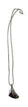 Load image into Gallery viewer, JW STERLING SILVER RUBY ABSTRACT CHARM PENDANT - 20"

