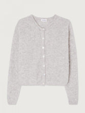 Load image into Gallery viewer, AMERICAN VINTAGE VITOW CARDIGAN LIGHT GREY MELANGE
