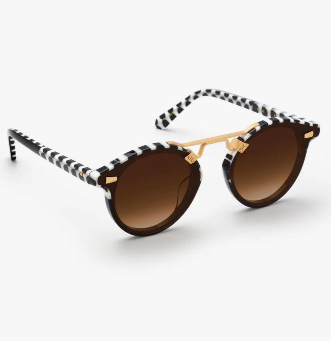 KREWE STL NYLON Domino to Black 24k