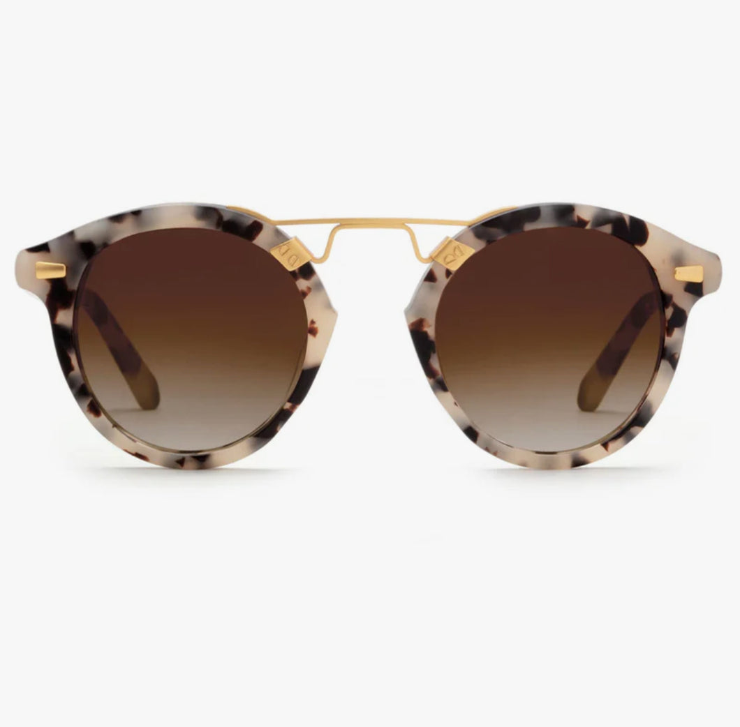 KREWE STL II Matte Oyster 24k