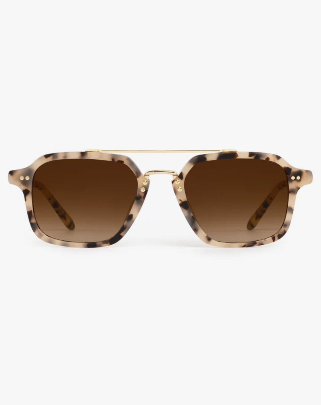 KREWE COLTON Matte Oyster 18k