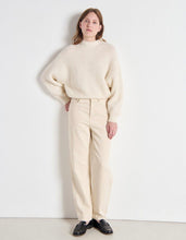 Load image into Gallery viewer, AMERICAN VINTAGE SWEATER EAST MELANGE PEARL
