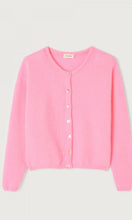 Load image into Gallery viewer, AMERICAN VINTAGE VITOW CARDIGAN MELANGE ROSE
