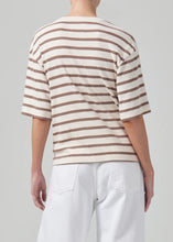 Load image into Gallery viewer, CITIZENS OF HUMANITY GOLDIE TEE - GINGER STRIPE
