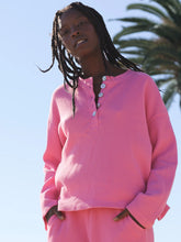 Load image into Gallery viewer, ELECTRIC &amp; ROSE KATE HENLEY SWEATSHIRT
