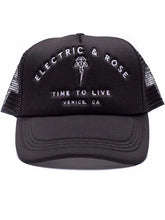 Load image into Gallery viewer, ELECTRIC &amp; ROSE TRUCKER HAT
