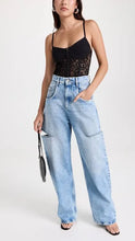 Load image into Gallery viewer, FREE PEOPLE LACE NIGHT RHYTHM CORSET BODYSUIT
