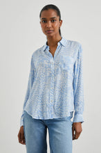 Load image into Gallery viewer, RAILS JOSEPHINE BUTTON UP - AQUA MIXED
