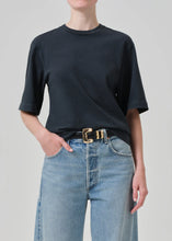 Load image into Gallery viewer, CITIZENS OF HUMANITY GOLDIE TEE - BLACK
