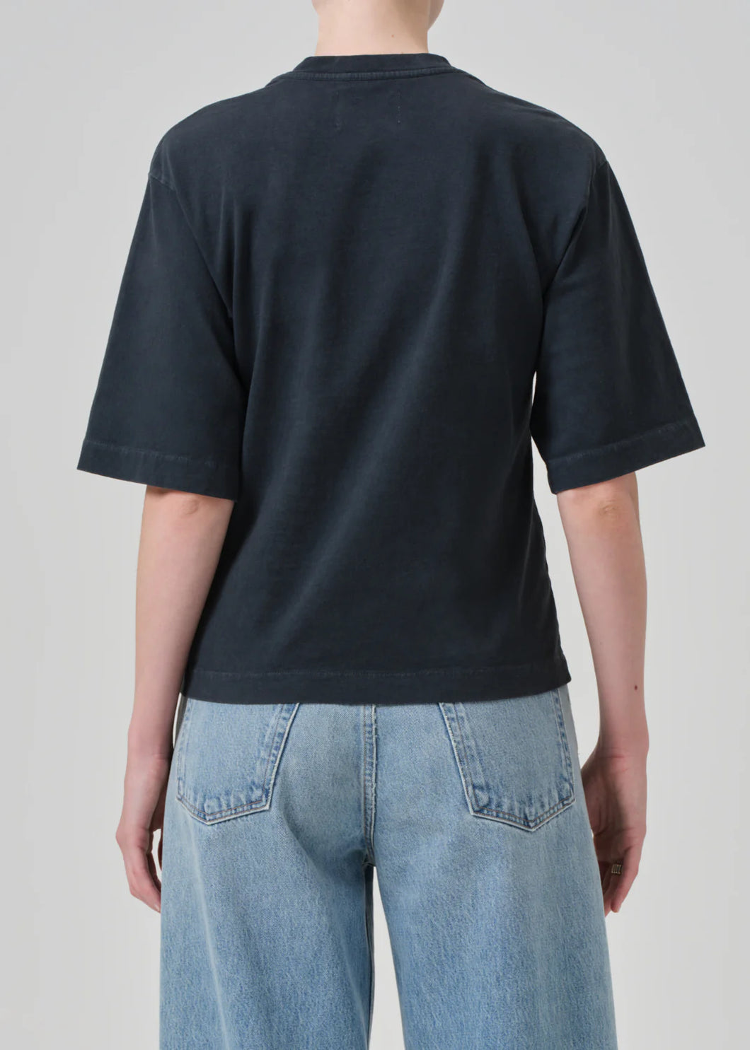 CITIZENS OF HUMANITY GOLDIE TEE - BLACK