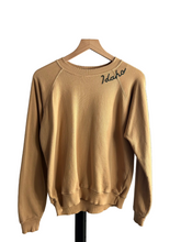 Load image into Gallery viewer, TAN EMBROIDERED IDAHO SWEATSHIRT
