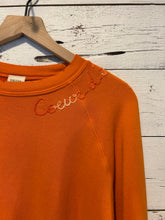 Load image into Gallery viewer, IDAHO "COUER D'ALENE" EMBROIDERED SWEATSHIRT - ORANGE

