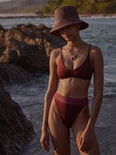 Load image into Gallery viewer, LEFT ON FRIDAY BEACH BREAK BOTTOM - JAM / DESERT PLUM

