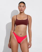 Load image into Gallery viewer, LEFT ON FRIDAY SWIM POOL DAYS TOP - JAM (MAROON)
