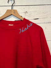 Load image into Gallery viewer, IDAHO EMBROIDERED SWEATSHIRT - RED

