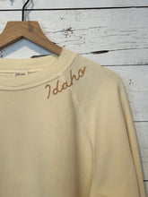 Load image into Gallery viewer, IDAHO EMBROIDERED SWEATSHIRT - COCONUT MILK

