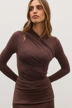Load image into Gallery viewer, AMRITA BODYSUIT- CHOCOLATE
