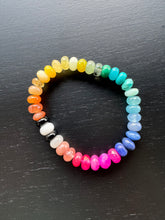 Load image into Gallery viewer, GEMSTONE CANDY BRACELET - SUMMER RAINBOW
