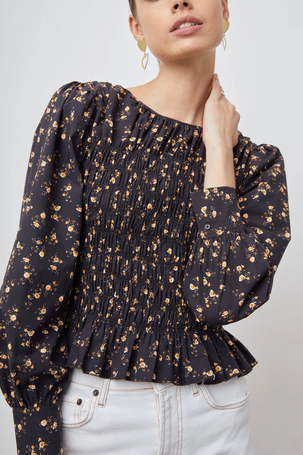 RAILS TABI BLOUSE - ROMANTIC FLORAL