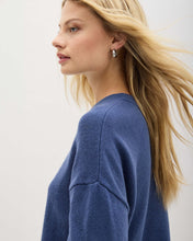 Load image into Gallery viewer, RICHER POORER FELICITY LTWT SWEATER- VINTAGE INDIGO
