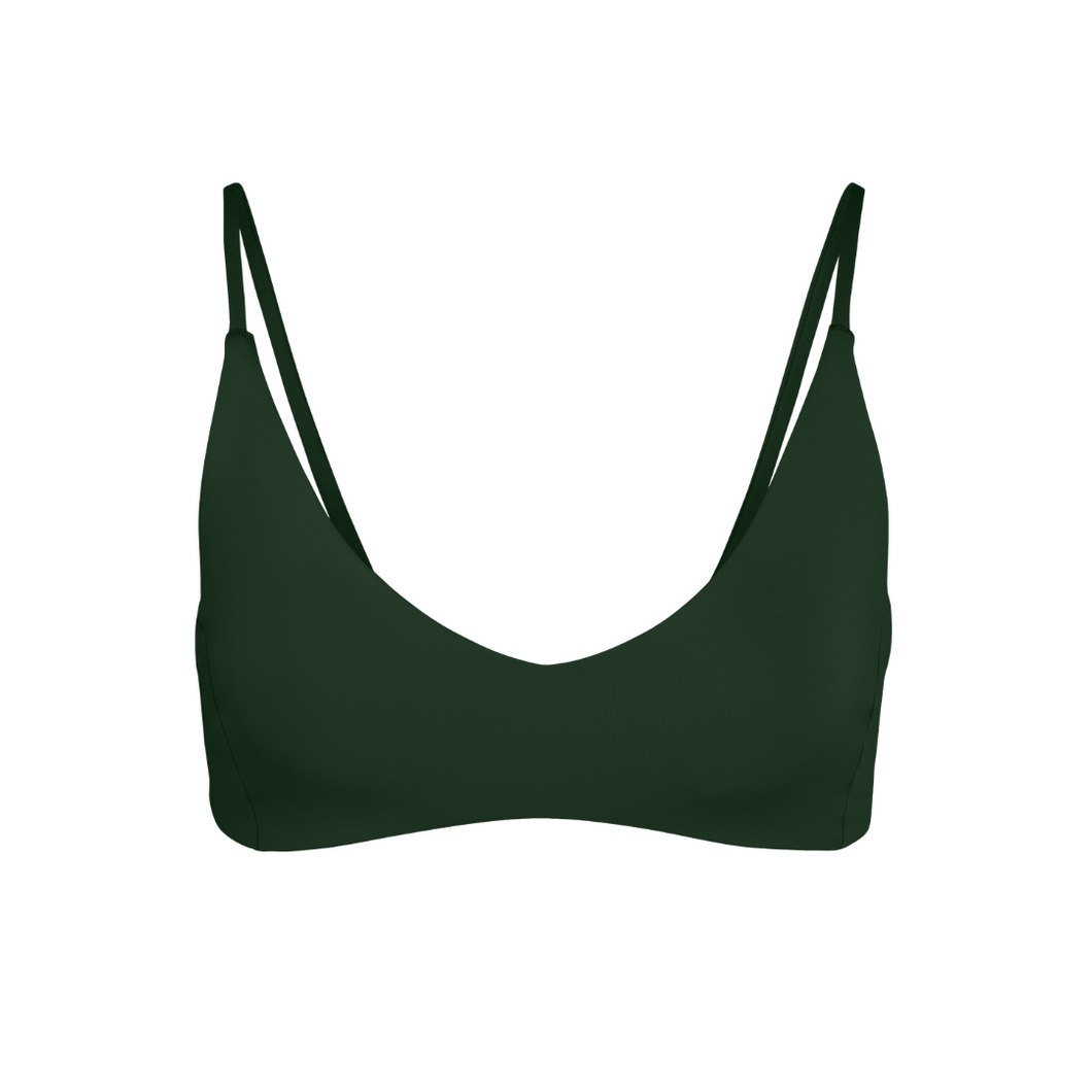 LEFT ON FRIDAY SWIM SUNDAY TOP - PALM (GREEN)