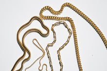Load image into Gallery viewer, 18K GOLD FILLED SNAKE CHAIN NECKLACE
